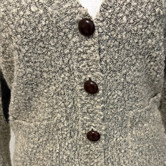 Anthropologie Textured Cardigan with Buttons - Picture 2 of 6